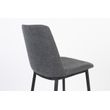 Afbeelding van White Label Living Barstool Lionel Dark Grey