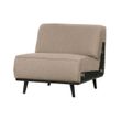 Afbeelding van BePureHome Statement 1-zits Bank Bouclé Beige