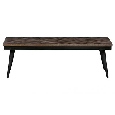 BePureHome Rhombic Salontafel Hout Metaal BePureHome Rhombic Salontafel Hout Metaal
