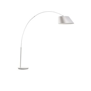 Foto van Zuiver Arc Vloerlamp Wit