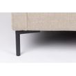 Afbeelding van Zuiver Summer Loveseat Latte. Leverbaar week 5 2021