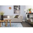 Afbeelding van Zuiver King 3-zits Bank Lichtgrijs - 274 CM