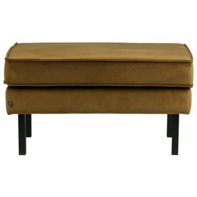 BePureHome Rodeo Hocker Honing Geel BePureHome Rodeo Hocker Honing Geel