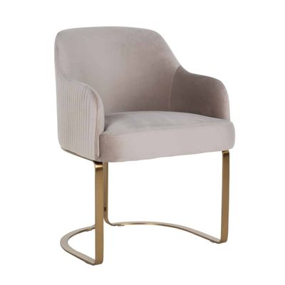 Richmond Interiors Stoel Hadley Khaki velvet / Brushed gold (Quartz Khaki 903) Richmond Interiors Stoel Hadley Khaki velvet / Brushed gold (Quartz Khaki 903)