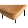 Afbeelding van BePureHome Vogue Hocker Fluweel Mosterd