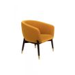 Afbeelding van Dutchbone Dolly Lounge Chair ochre