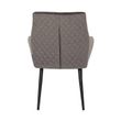 Afbeelding van Richmond Interiors Stoel Chrissy Stone Velvet (Quartz Stone 101)