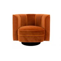 Dutchbone Flower Lounge Chair Oranje