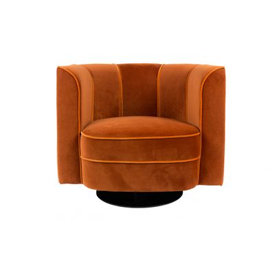 Dutchbone Flower Lounge Chair Oranje Dutchbone Flower Lounge Chair Oranje