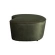 Afbeelding van BePureHome Macaroni Bankje Fluweel Onyx - 165 CM