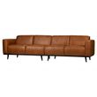Afbeelding van BePureHome Statement 4 -zits Bank Cognac