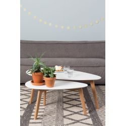 White Label Living Side Table Drop Set Of 2