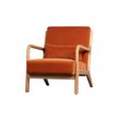 Afbeelding van Woood Mark Fauteuil Fluweel Melon