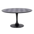 Afbeelding van Richmond Interiors Eettafel Blax Rond Ø140 (Zwart)