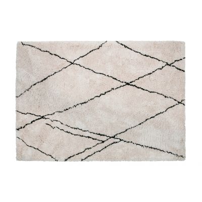 Woood Cleo Vloerkleed Offwhite 200x300cm Woood Cleo Vloerkleed Offwhite 200x300cm