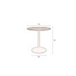 Afbeelding van Dutchbone Braza Bistro Tafel Round Zwart