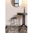 Afbeelding van White Label Living Counter Stool Tangle Black