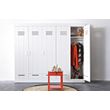 Afbeelding van Woood Connect Kast Wit - 2 Deurs, Locker + Lade