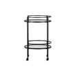 Afbeelding van Woood Exclusive Zora Trolley Metaal/glas Zwart