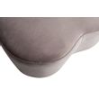Afbeelding van BePureHome Macaroni Bankje Fluweel Nougat - 110 CM