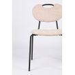 Afbeelding van White Label Living Chair Aspen Light Pink
