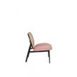 Afbeelding van Zuiver Spike Lounge Chair Naturel/Roze