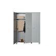 Afbeelding van Woood Dennis Kast Betongrijs - 3 Deurs