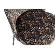 Afbeelding van BePureHome Vogue Eetkamerstoel Fluweel Aquarel Flower Zwart