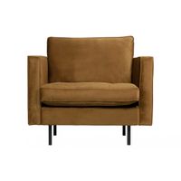 BePureHome Rodeo Classic Fauteuil Honing Geel