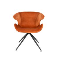 Zuiver Mia Armstoel Oranje