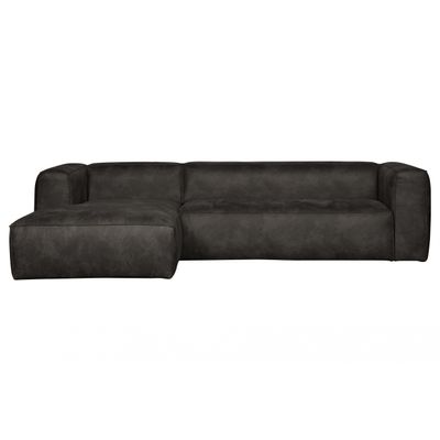 Woood Bean Hoekbank Links Zwart Woood Bean Hoekbank Links Zwart
