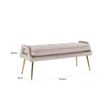 Afbeelding van Richmond Interiors Bank Rebel Khaki Velvet / gold (Quartz Khaki 903)