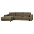 Afbeelding van Woood Randy Chaise Longue Links Groen