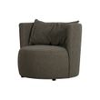Afbeelding van VT Wonen Explore Fauteuil Bouclé Bruin