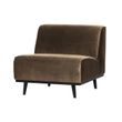 Afbeelding van BePureHome Statement Fauteuil Fluweel Taupe