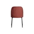 Afbeelding van BePureHome Vogue Eetkamerstoel Fluweel Chestnut