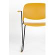 Afbeelding van White Label Living Armchair Stacks Ochre