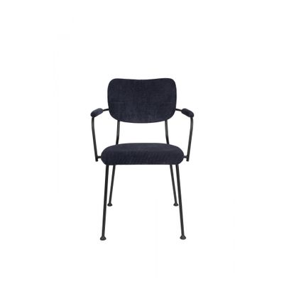 Zuiver Benson Armstoel Donkerblauw Zuiver Benson Armstoel Donkerblauw