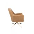 Afbeelding van Dutchbone Robusto Lounge Chair Caramel