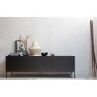 Afbeelding van Woood Exclusive Gravure TV Meubel Zwart