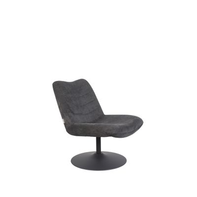 Zuiver Lounge Chair Bubba Donkergrijs Zuiver Lounge Chair Bubba Donkergrijs