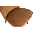 Afbeelding van Woood Sara Fauteuil Ribstof Honing Geel