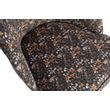 Afbeelding van BePureHome Vogue Draaifauteuil Fluweel Aquarel Flower Zwart