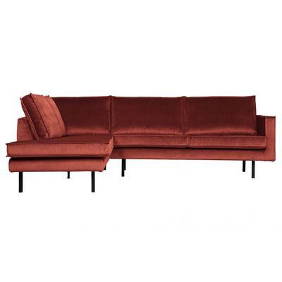 BePureHome Rodeo Hoekbank Links Chestnut BePureHome Rodeo Hoekbank Links Chestnut
