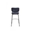 Afbeelding van Zuiver Benson Counterstoel Donkerblauw