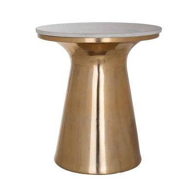 Richmond Interiors Bijzettafel Jackson 51Ø (Goud) Richmond Interiors Bijzettafel Jackson 51Ø (Goud)