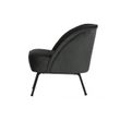 Afbeelding van BePureHome Vogue Fauteuil Fluweel Zwart