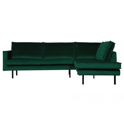 BePureHome Rodeo Hoekbank Rechts Green Forest BePureHome Rodeo Hoekbank Rechts Green Forest