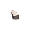 Afbeelding van Dutchbone Madison Lounge Chair Olijfgroen