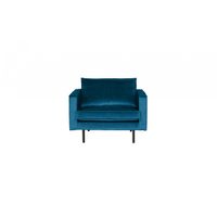 BePureHome Rodeo Fauteuil Velvet Blauw